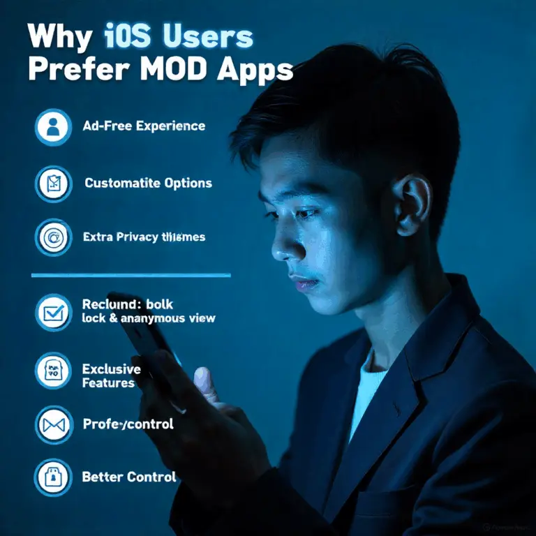 why ios prefer mod apps